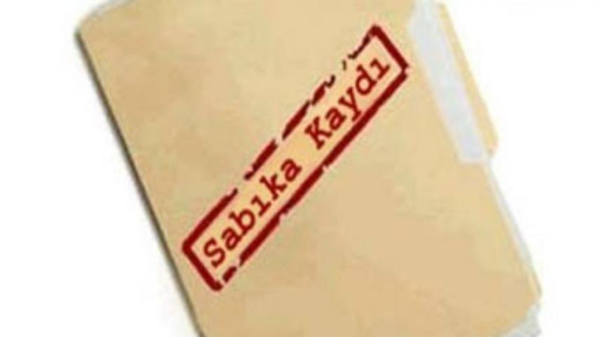 Sabıka kaydı artık e-devlet'te
