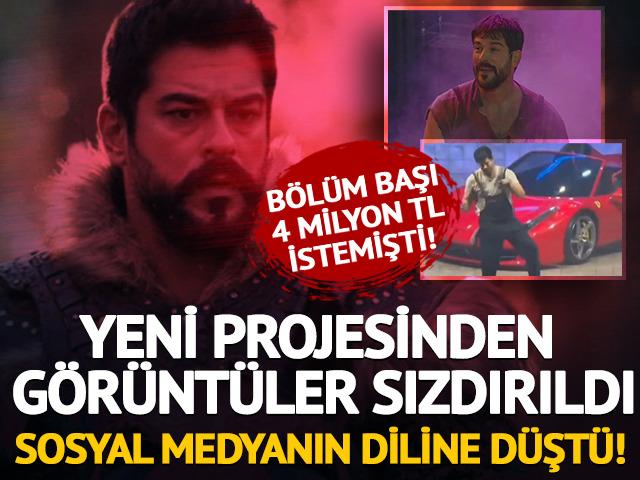 Yeni projesinden g&ouml;r&uuml;nt&uuml;ler sızdırıldı! Sosyal medyanın diline d&uuml;şt&uuml;