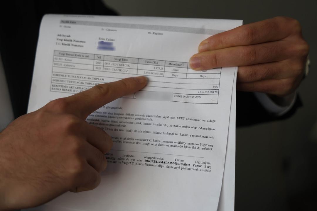 Avukat hayatının şokunu yaşadı: 2 milyar 650 milyonluk trafik cezası! 2