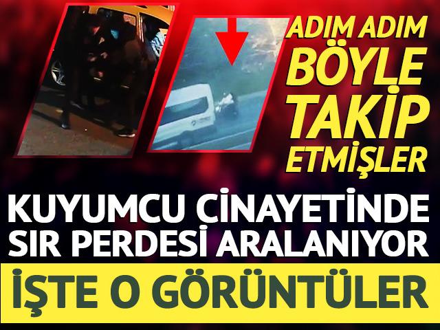 Kuyumcu cinayetinde g&ouml;r&uuml;nt&uuml;ler &ccedil;ıktı: Talimatı yurt dışından alıp adım adım b&ouml;yle takip etmişler