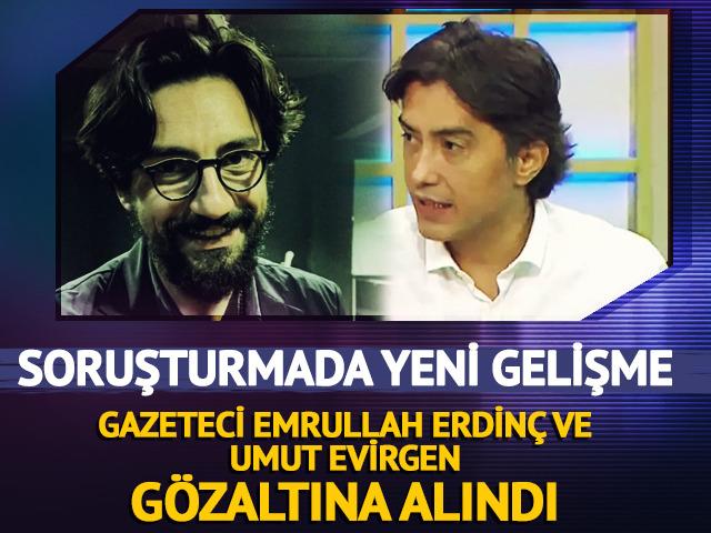 Emrullah Erdin&ccedil; ve Umut Evirgen g&ouml;zaltına alındı! Uyuşturucu soruşturmasında yeni gelişme
