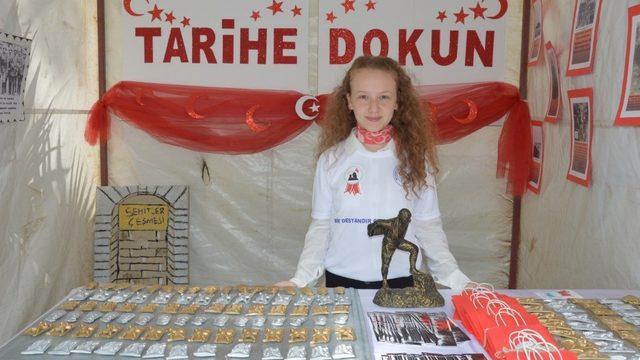 BİLSEM öğrencilerinden tarihe dokunuş