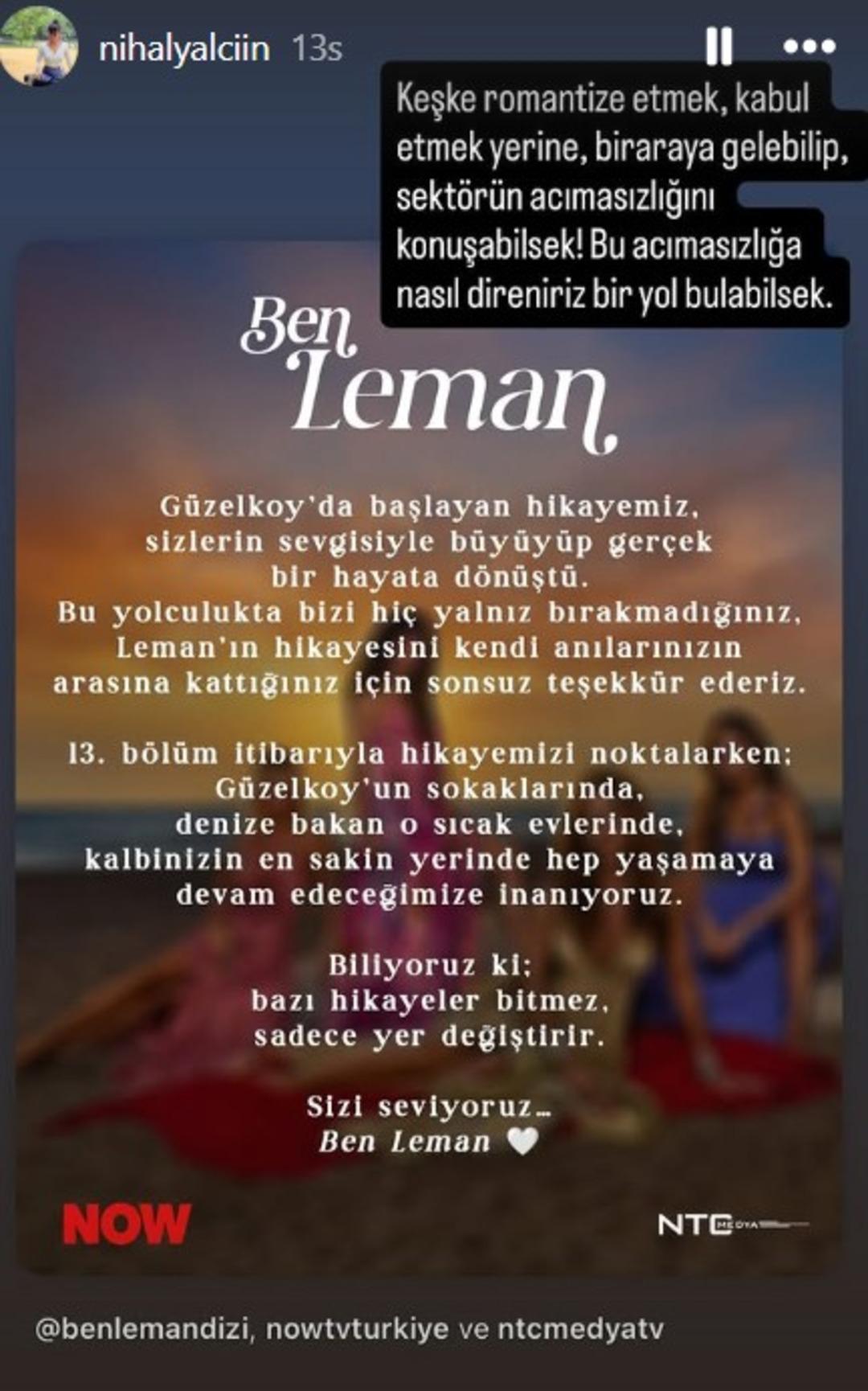 NOW TV den peş peşe final kararları! Bir dizinin daha fişi &ccedil;ekildi! Nihal Yal&ccedil;ın kendini tutamadı 3