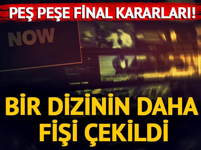 Bir dizinin daha fişi &ccedil;ekildi! &Uuml;nl&uuml; oyuncu kendini tutamadı 