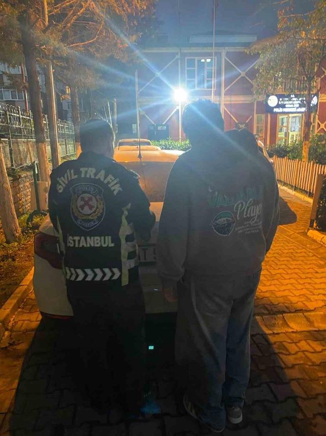 Maltepe&rsquo;de hastane otoparkında "drift" atan şahsa 48 bin lira ceza 1