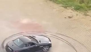 Maltepe&rsquo;de hastane otoparkında "drift" atan şahsa 48 bin lira ceza