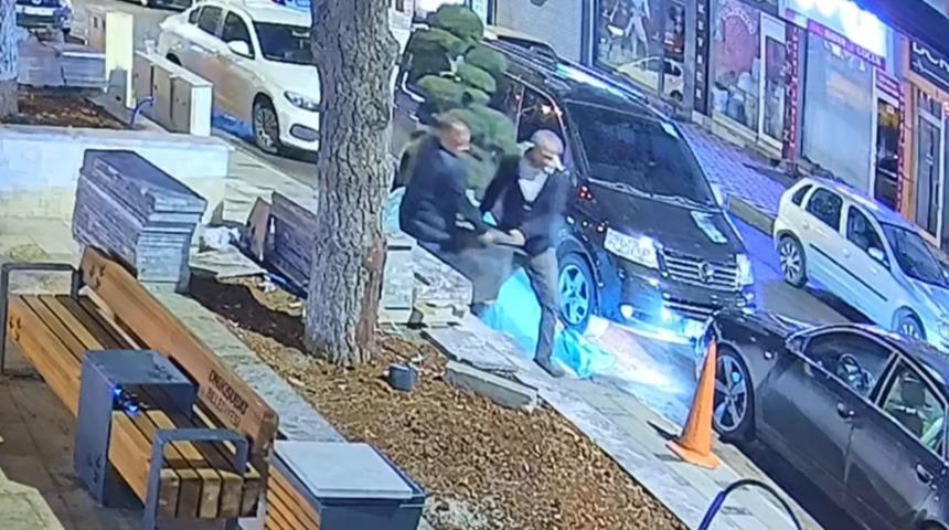 Bu da ağa&ccedil; hırsızlığı: Parktaki ağacı ara&ccedil;la &ccedil;aldılar