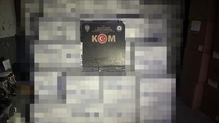 Kütahya'da durdurulan araçta 5 milyon makaron ele geçirildi