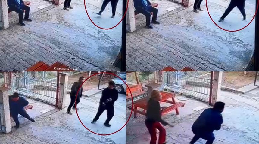 Okul m&uuml;d&uuml;r&uuml;n&uuml; vuran &ouml;ğrenci ile babası tutuklandı