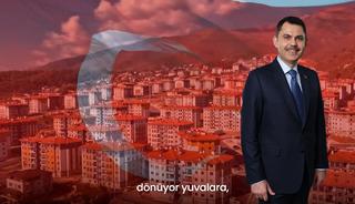 Bakan Kurum'dan deprem b&ouml;lgesi i&ccedil;in 'Tohum' filmi paylaşımı