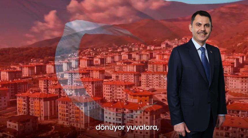 Bakan Kurum'dan deprem b&ouml;lgesi i&ccedil;in 'Tohum' filmi paylaşımı