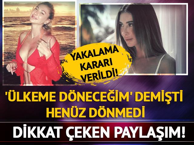 Hakkında yakalama kararı &ccedil;ıkarıldı! Şeyma Subaşı'nın son paylaşımı dikkat &ccedil;ekti 