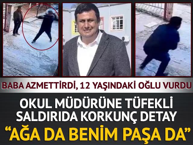 Mersin'de &ouml;ğrenci, okul m&uuml;d&uuml;r&uuml;n&uuml; t&uuml;fekle vurmuştu! İnfial yaratan olayda yeni detay