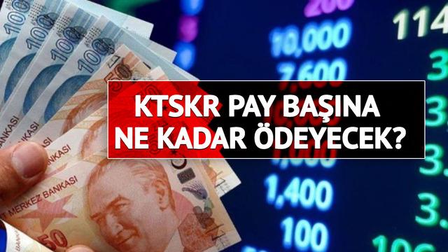 Yatırımcıya m&uuml;jde! KTSKR pay başına ne kadar &ouml;deyecek?