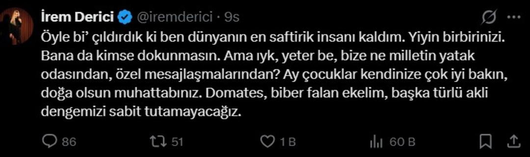 Sadettin Saran ile Ela Rümeysa Cebeci nin mesajlaşmaları ortaya çıkmıştı! İrem Derici kayıtsız kalamadı! Milletin yatak odası... 4