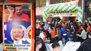 Sadettin Saran'a verdiği sözü tuttu: Bedava döner izdihamı yaşandı