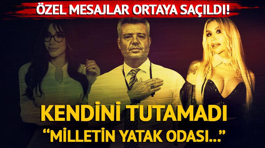 &Ouml;zel mesajlar ortaya sa&ccedil;ıldı! Kendini tutamadı! 'Milletin yatak odası...'