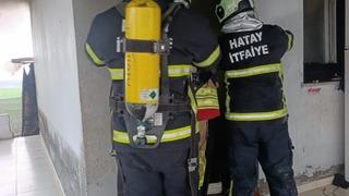 Kumlu’da müstakil ev yangını