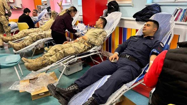 Şehidin emaneti adına kan bağışında bulunuldu 1