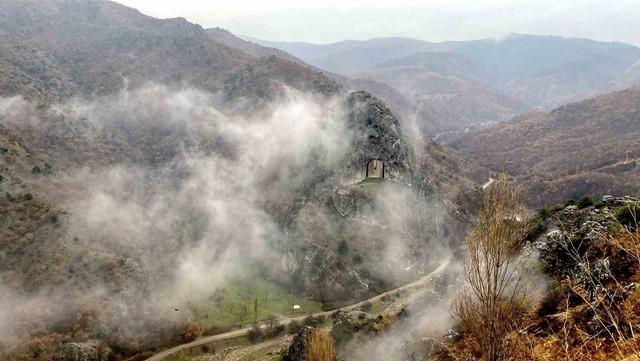 &Ccedil;orum&rsquo;da yoğun sis etkili oldu 2