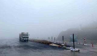 &Ccedil;orum&rsquo;da yoğun sis etkili oldu