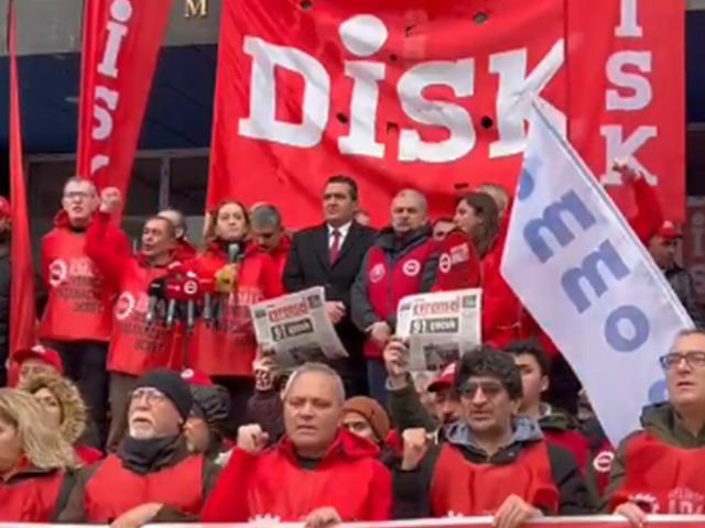 DİSK Başkanı &Ccedil;erkezoğlu'ndan asgari &uuml;cret a&ccedil;ıklaması!