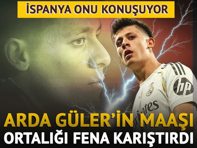 Arda G&uuml;ler'in maaşı İspanya'yı kasıp kavurdu! Barcelona ile kıyasladılar