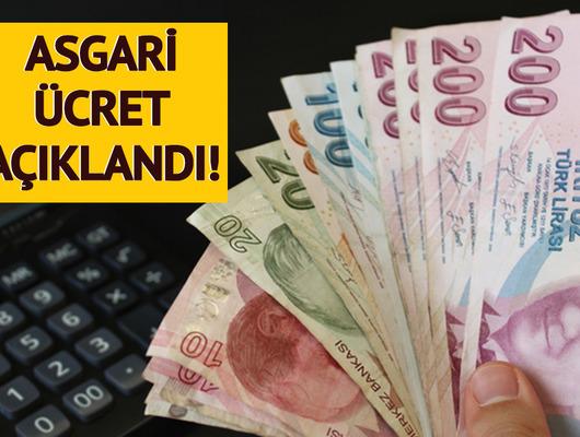 2026 asgari &uuml;cret zammı belli oldu