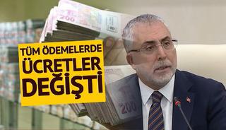 Asgari &uuml;cret belli oldu! T&uuml;m kalemlerin &uuml;creti değişti