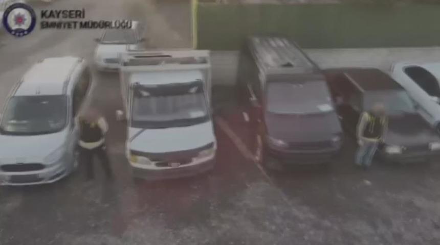 Kayseri'de 21 milyon TL değerinde "change ara&ccedil;" ele ge&ccedil;irildi