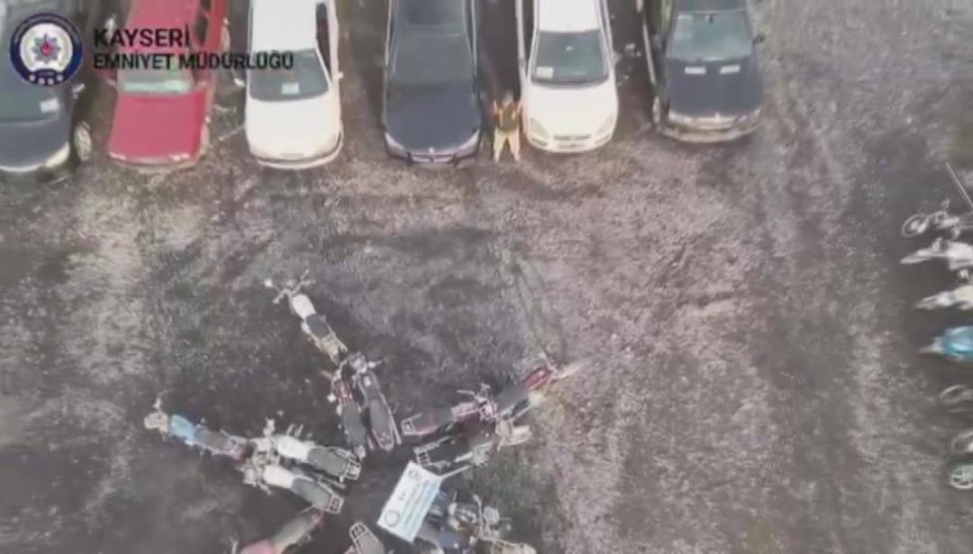 Kayseri de 21 milyon TL değerinde "change ara&ccedil;" ele ge&ccedil;irildi 1