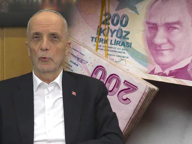 Son dakika | Yeni asgari &uuml;crete T&Uuml;RK-İŞ Başkanı Atalay'dan ilk tepki: "Bu rakamı ne asgari &uuml;cretli ne biz kabul ederiz"