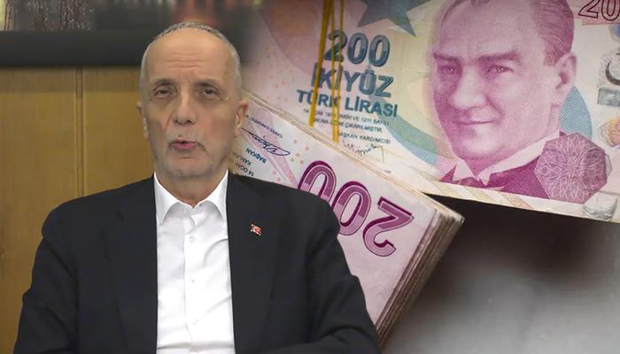 Yeni asgari &uuml;crete T&Uuml;RK-İŞ Başkanı Atalay'dan ilk tepki