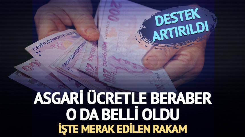  İşte 2026 asgari &uuml;cret desteği
