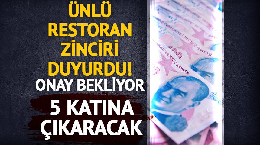 1000 lotu olana m&uuml;jde: Restoran devinden y&uuml;zde 400 bedelsiz!