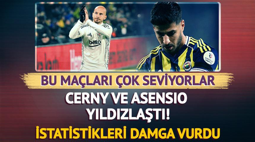 Derbide Cerny ve Asensio ma&ccedil;a damga vurdu!