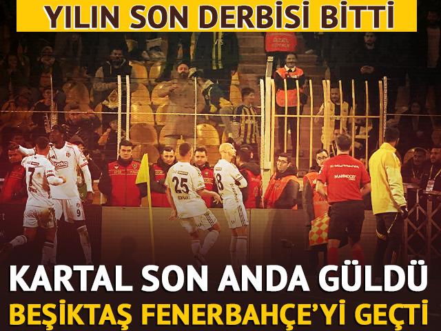 Beşiktaş T&uuml;rkiye Kupası'nda Fenerbah&ccedil;e'yi yendi!