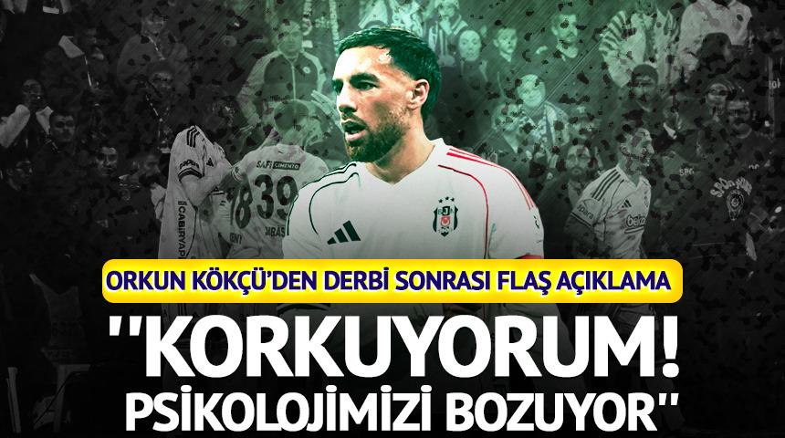 Orkun K&ouml;k&ccedil;&uuml; isyan etti! ''Korkuyorum, psikolojimizi bozuyor''