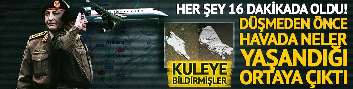 Her şey 16 dakikada oldu! İşte havada yaşananlar...