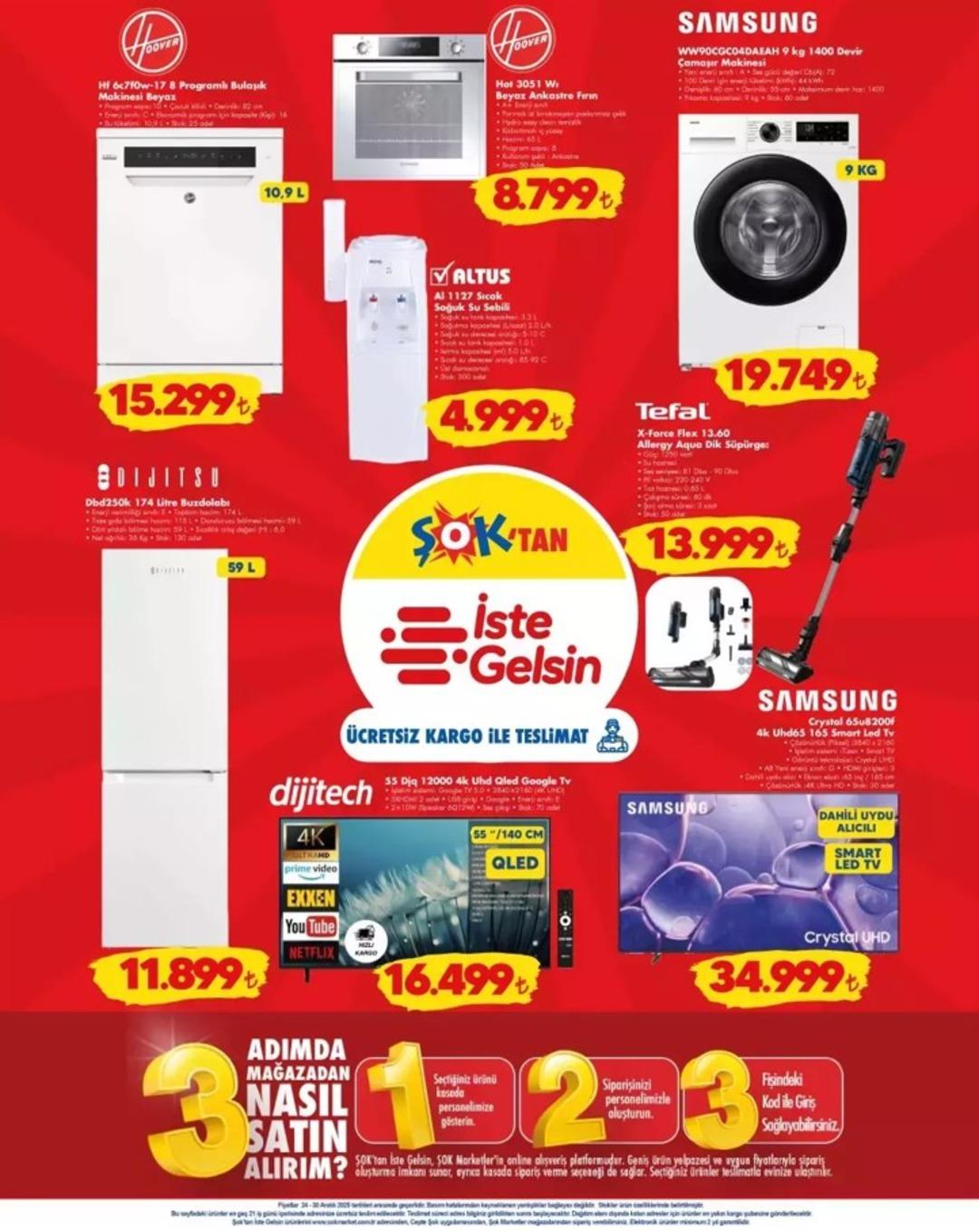 ŞOK a Philips dikey süpürge geliyor! 24 Aralık 2025 ŞOK aktüel katalog yayınlandı! 6