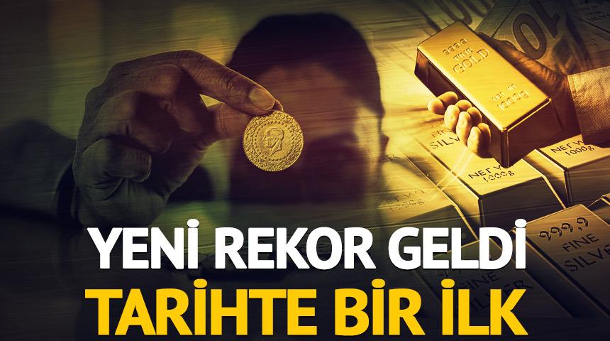 Altın ve g&uuml;m&uuml;şte yeni rekor: Tarihte bir ilk oldu (İşte g&uuml;ncel fiyatlar)