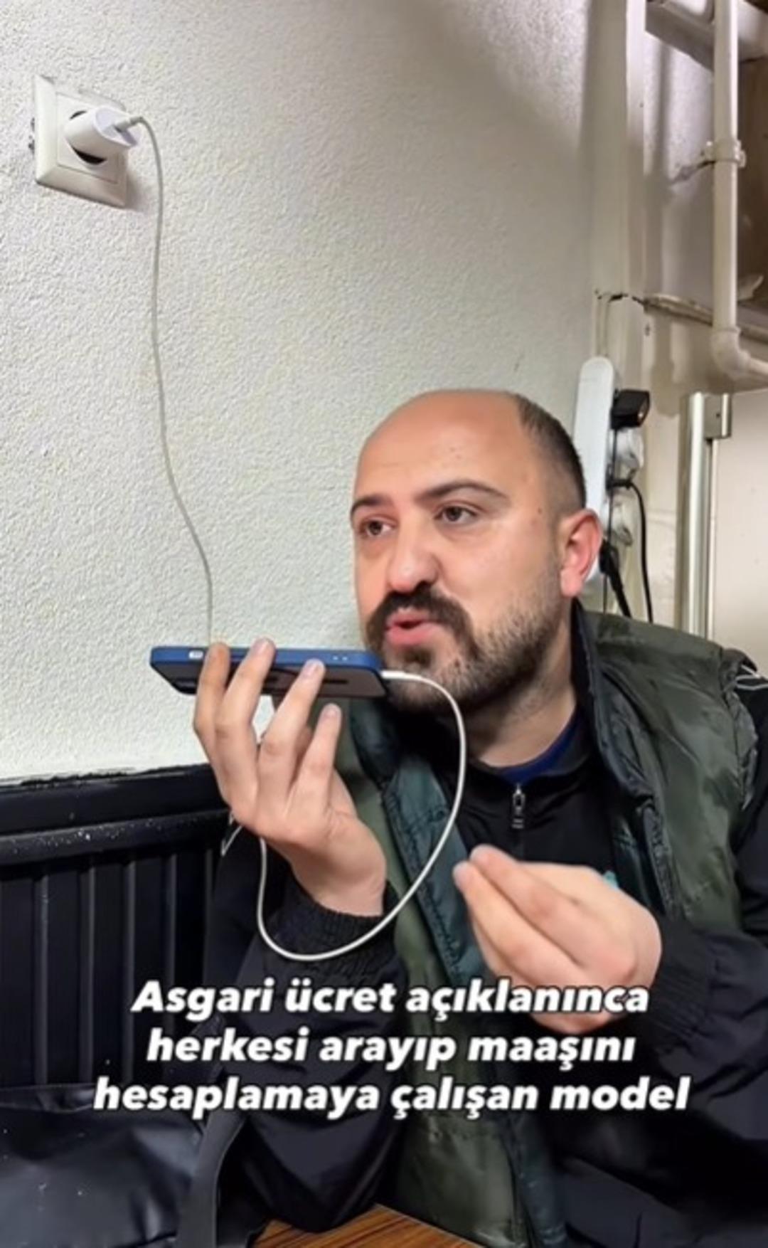 Net asgari &uuml;cret 28 bin 75 TL olarak a&ccedil;ıklandı!  Maaş hesabı  videosu viral oldu  2