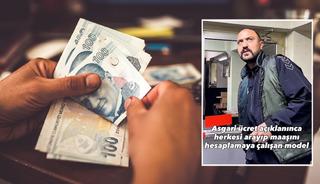 Asgari &uuml;cret 28 bin 75 TL olarak a&ccedil;ıklandı! 'Maaş hesabı' videosu viral oldu