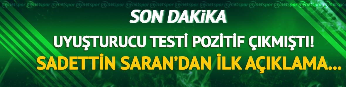 Sadettin Saran'dan a&ccedil;ıklama: O maddeyi hayatımda kullanmadım!
