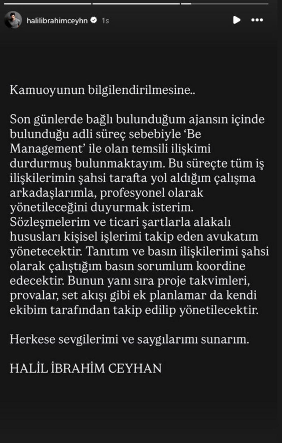 Menajeri  uyuşturucu dan tutuklandı! Halil İbrahim Ceyhan hemen ayrıldı 1