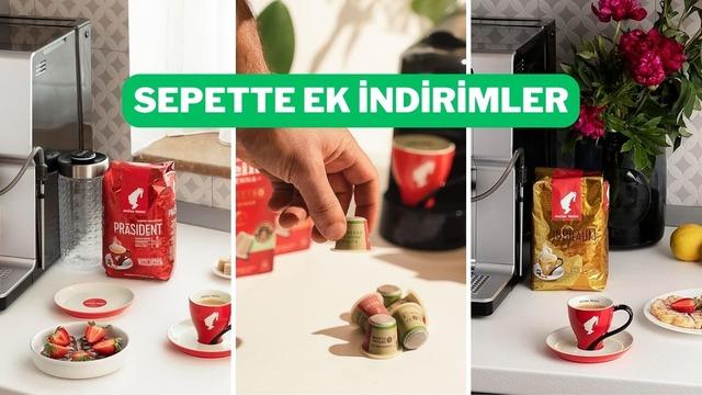 Kahveseverlerin favorisi Julius Meinl kahvelerde stok yapmalık büyük indirim