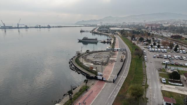 Samsun Büyükşehir'den liman içine balık restoranı