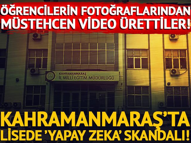 &Ouml;ğrencilerin fotoğraflarından m&uuml;stehcen video &uuml;rettiler