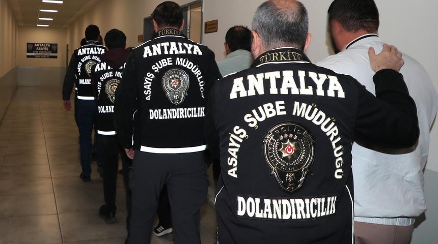 Antalya'da milyonluk dolandırıcılık operasyonu