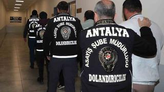Antalya’da milyonluk dolandırıcılık operasyonu